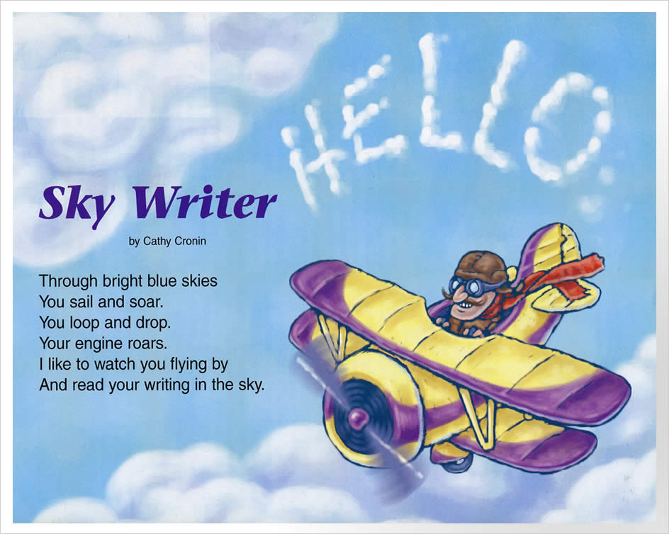 "Sky Writer" by Cathy Cronin